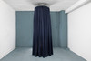 Cabin, 2020, aluminium and textile, 255x80x80 cm — © Manon Wertenbroek